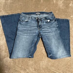 Reclaim Men's Bootcut Blue Jeans